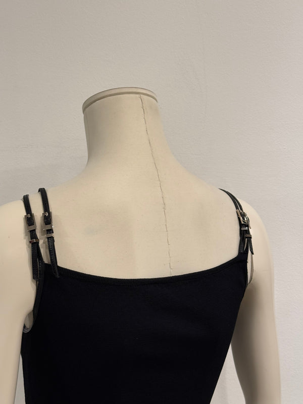 1998 Gucci by Tom Ford iconic g-logo strap top