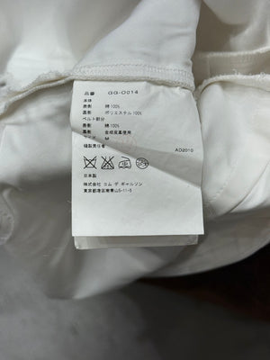 A/W2010 Comme des Garçons belted sheath dress
