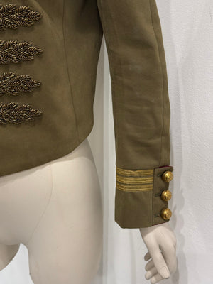 S/S 2015 Gucci by Frida Giannini runway Napoleon military jacket
