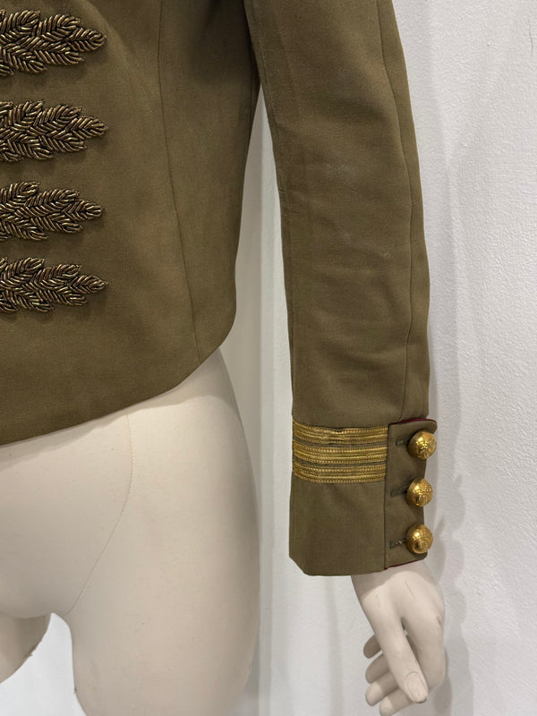 S/S 2015 Gucci by Frida Giannini runway Napoleon military jacket