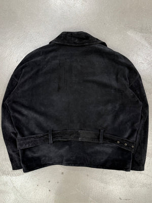 A/W1992 Dolce & Gabbana dragon tattoo runway leather jacket