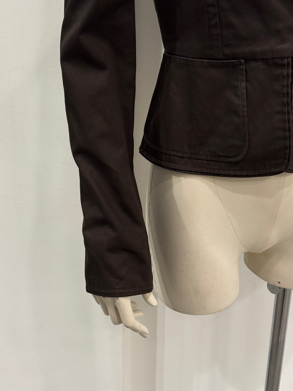 2000s Yves Saint Laurent by Tom Ford Tailored corseted jacket