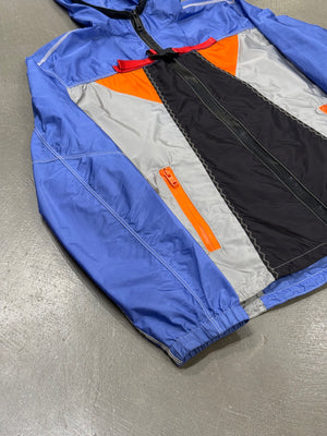 S/S2017 Prada Linea Rossa color block windbreaker jacket