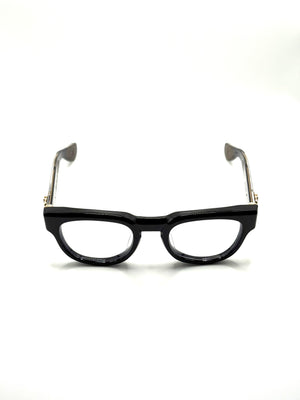Chrome Hearts “Cuntvoluted” 18k gold plated dagger sunglasses
