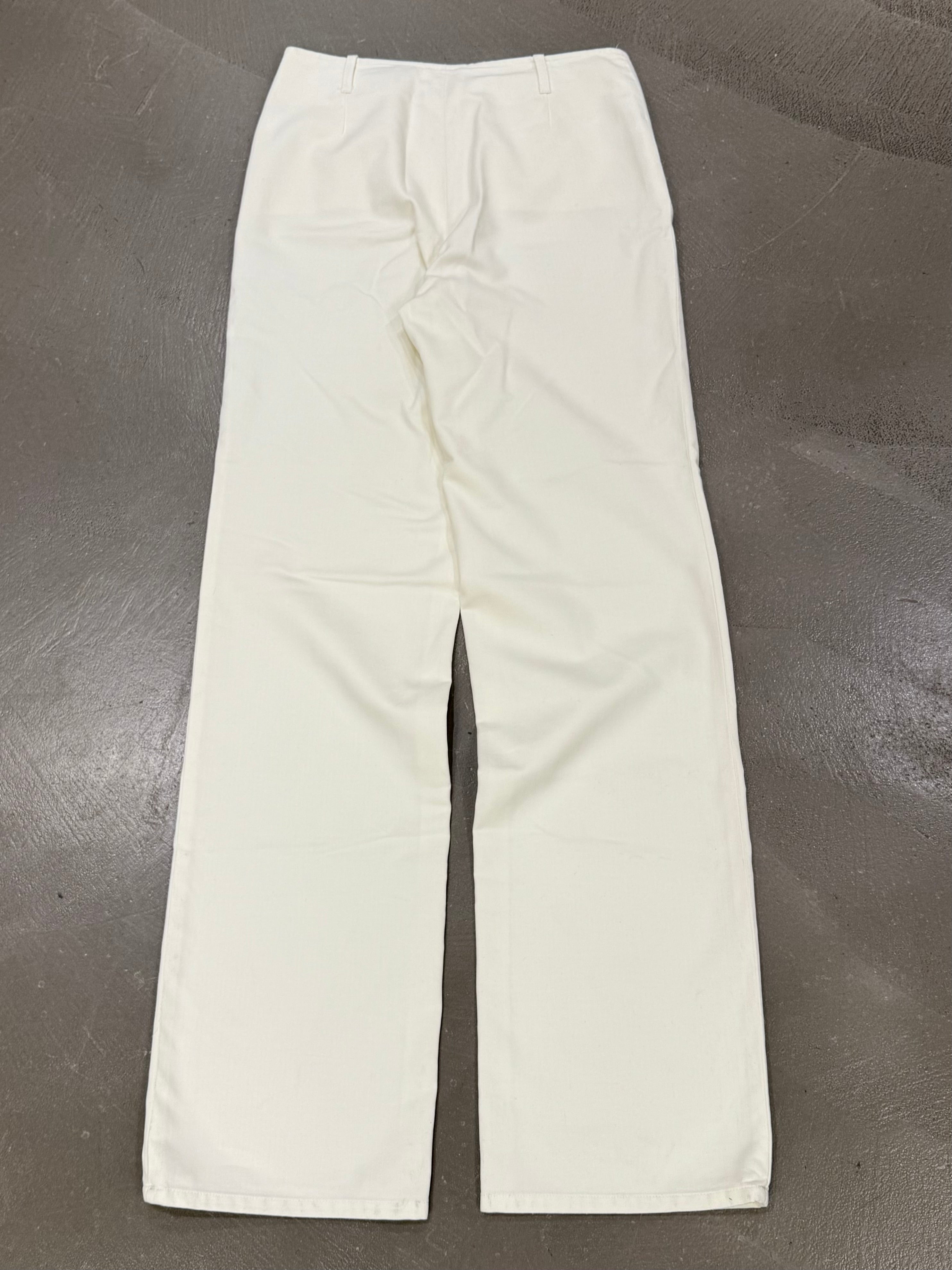 S/S1999 Helmut Lang waistless cotton pants