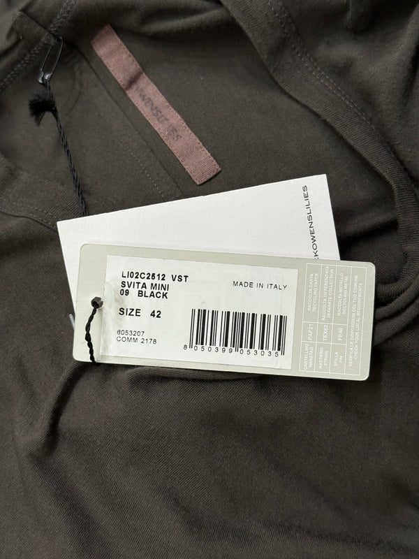 2010s Rick Owens asymmetrical dress