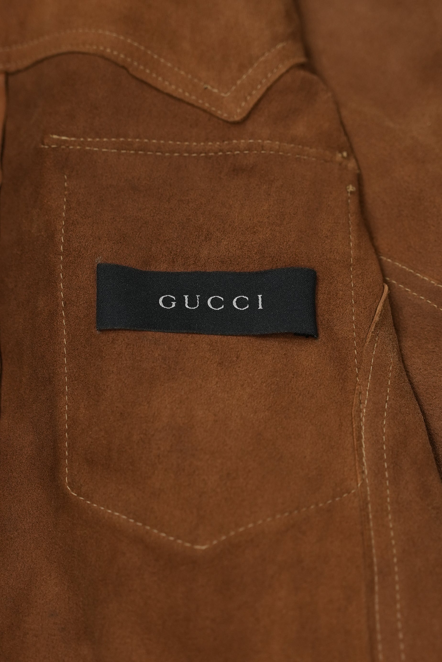 S/S2004 Gucci by Tom Ford butterfly western leather jacket