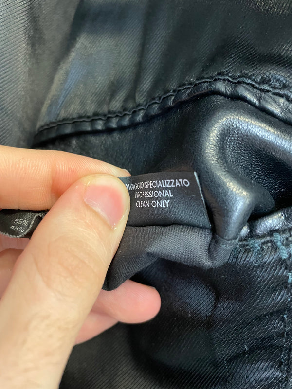Gucci by Tom Ford leather blazer coat