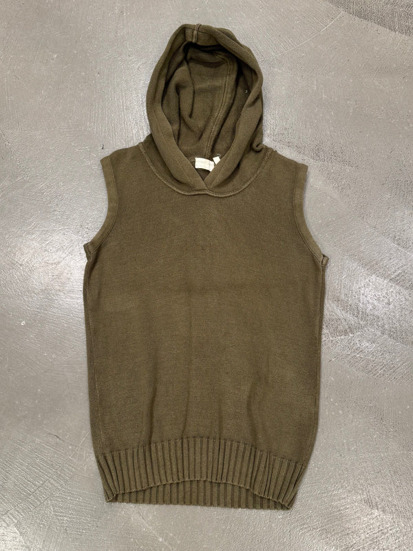 1990s Helmut Lang wool sleeveless knit vest