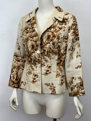 S/S1996 Dolce & Gabbana floral blazer jacket