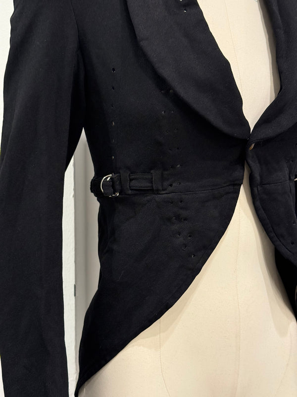 A/W 2004 Comme des Garçons deconstructed lace-up jacket