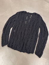 Load image into Gallery viewer, A/W2013 Saint Laurent by Hedi Slimane distressed knit
