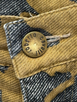 A/W2001 Roberto Cavalli camouflage pants