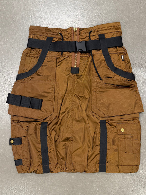 A/W2003 Jean Paul Gaultier bondage parachute skirt