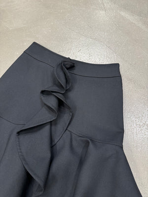 A/W2002 Balenciaga by Nicolas Ghesquiere runway ruffled mini skirt