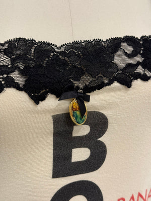 2001 Dolce & Gabbana iconic "Boxe" top