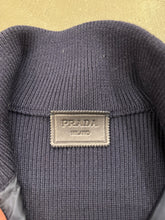Load image into Gallery viewer, 2010s Prada pony hair hybrid wool cardigan
