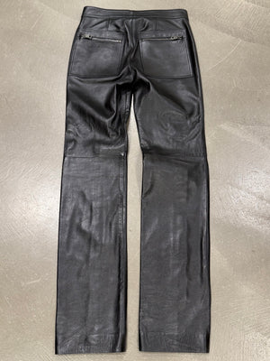 F/W 2001 Gucci By Tom Ford full zip leather pants
