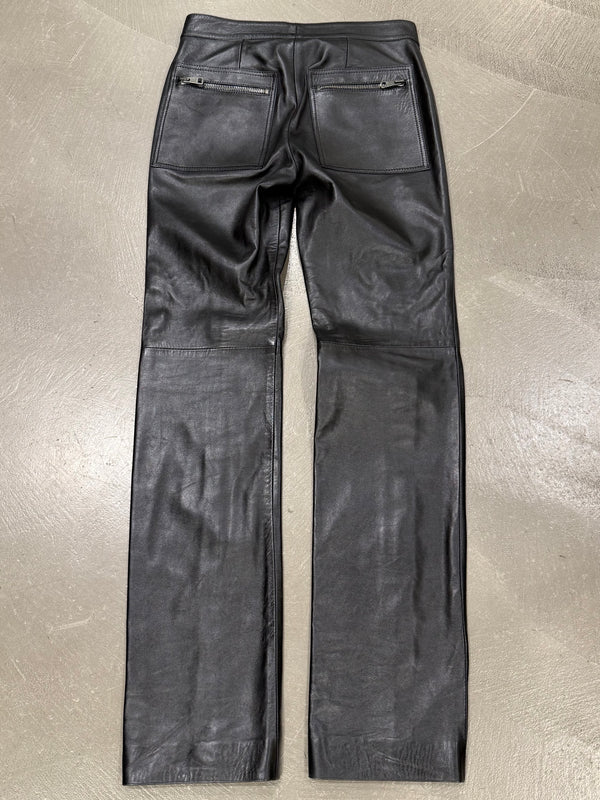 F/W 2001 Gucci By Tom Ford full zip leather pants