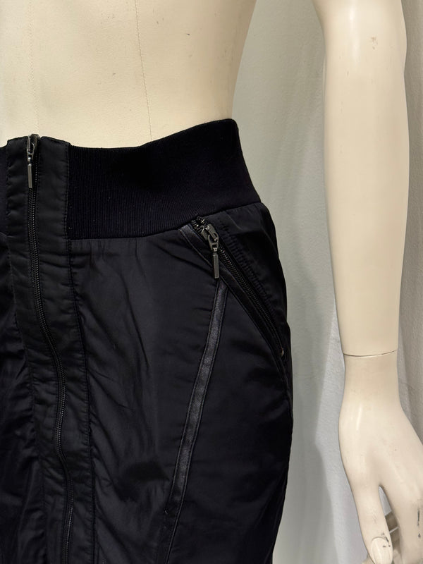 2000s Plein Sud technical biker skirt