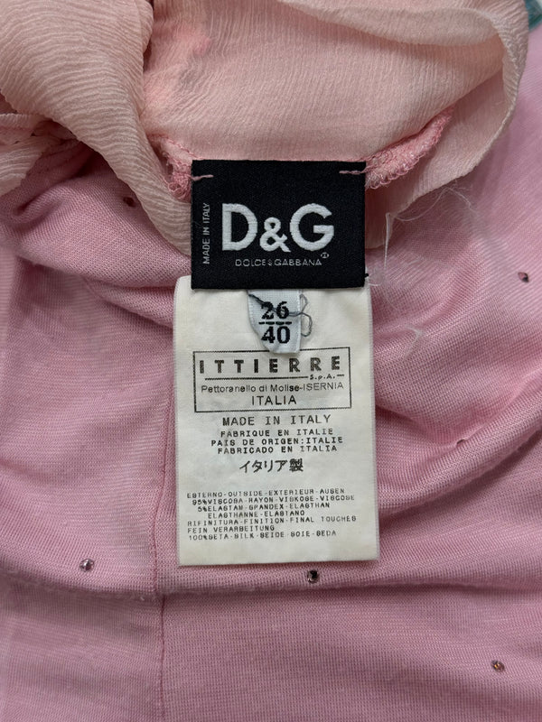 2000s Dolce & Gabbana logo tank top