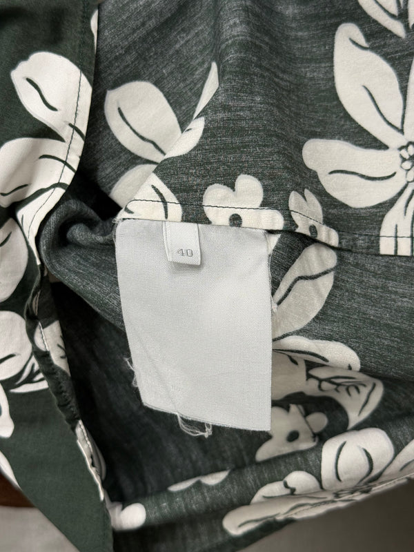 S/S2003 Miu Miu floral green shirt