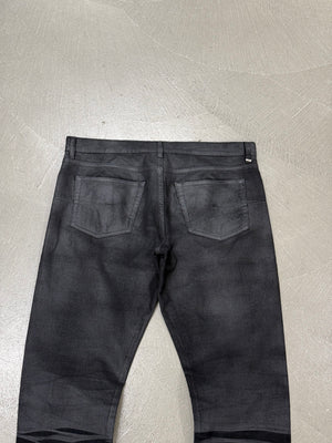 A/W2003 Dior by Hedi Slimane corduroy waxed jeans
