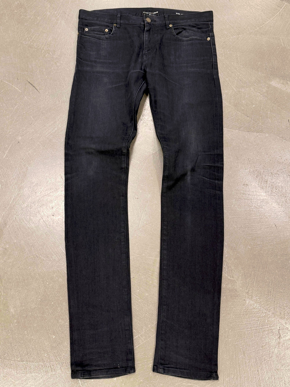 Saint Laurent D02 black skinny jeans