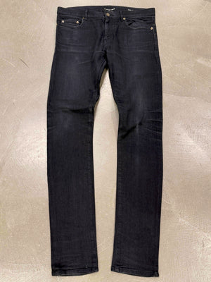 Saint Laurent D02 black skinny jeans