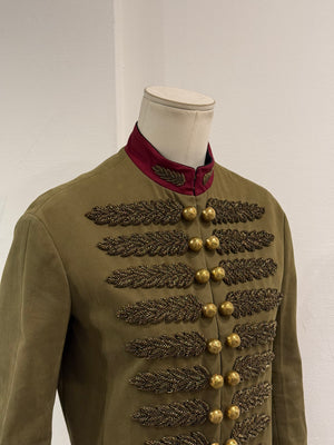 S/S 2015 Gucci by Frida Giannini runway Napoleon military jacket