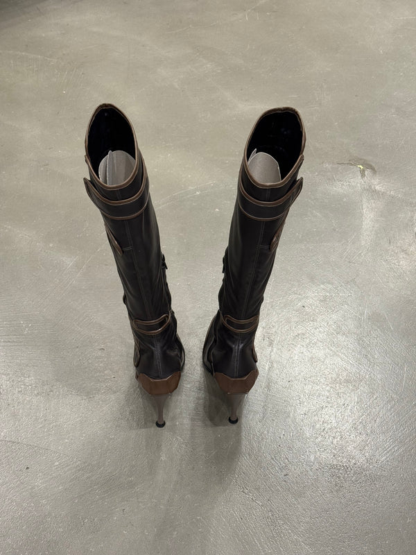 A/W2008 Celine runway high moto boots