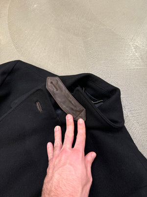 2000s Dolce Gabbana double breasted wool coat