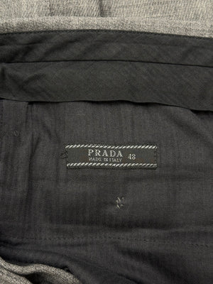 2000s Prada single breasted wool suit