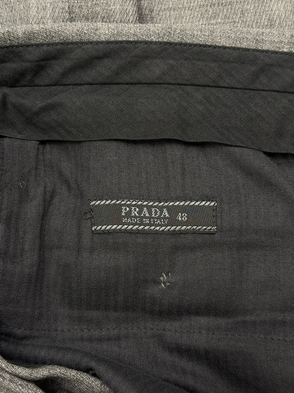 2000s Prada single breasted wool suit