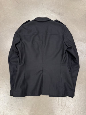 Dirk Bikkembergs metal clip military blazer