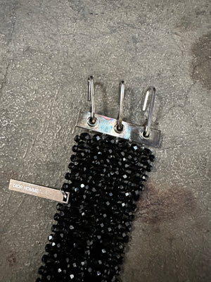 SS2004 Dior Homme by Hedi Slimane Strip Beaded Belt