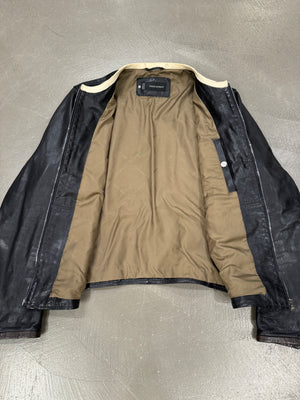 SS2014 Dsquared2 multi-zip biker leather jacket