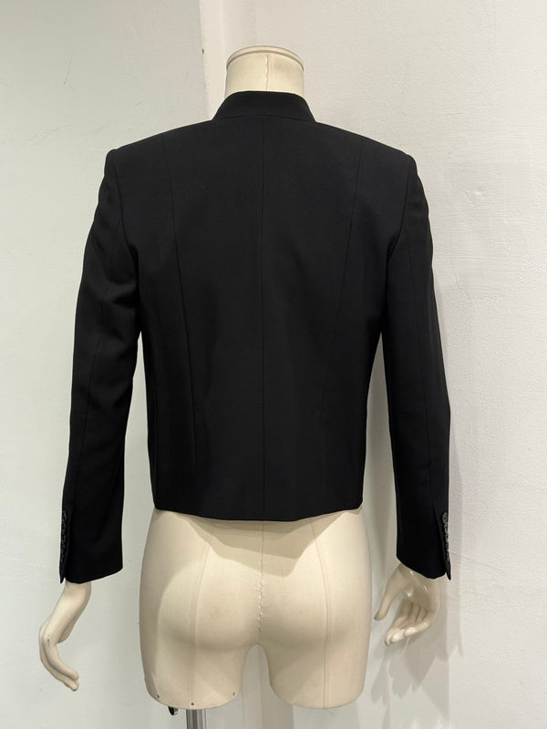 2014 Saint Laurent by Hedi Slimane military officer blazer