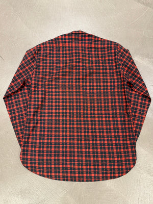 2016 Saint Laurent by Hedi Slimane check button-up shirt