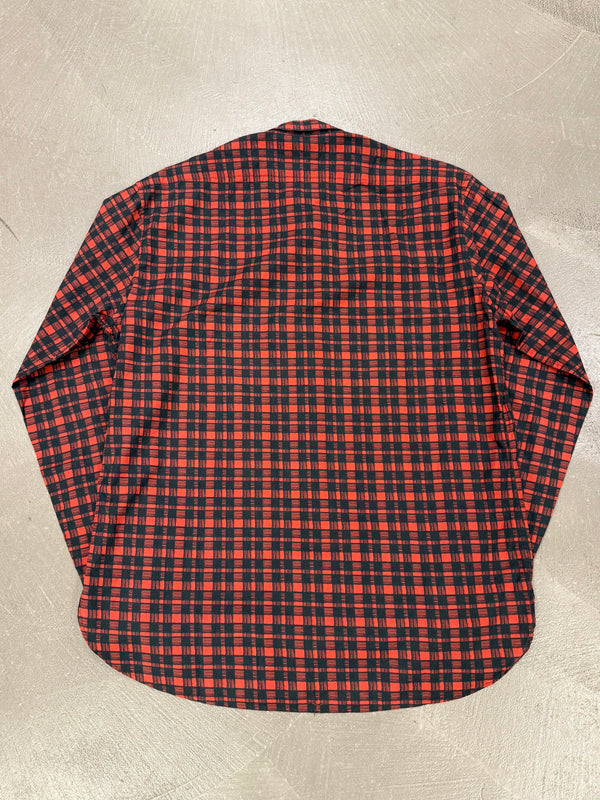 2016 Saint Laurent by Hedi Slimane check button-up shirt