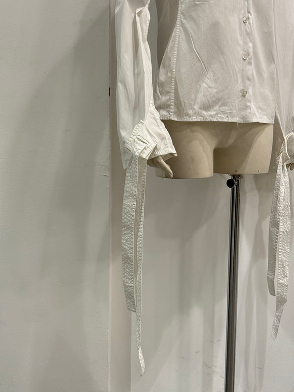 S/S2003 Gucci by Tom Ford sleeves strap shirt