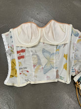 Load image into Gallery viewer, S/S2002 CHRISTIAN Dior cigar print corset top
