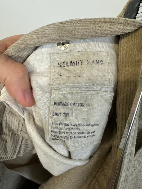 AW2000 Helmut Lang corduroy painter bootcut jeans