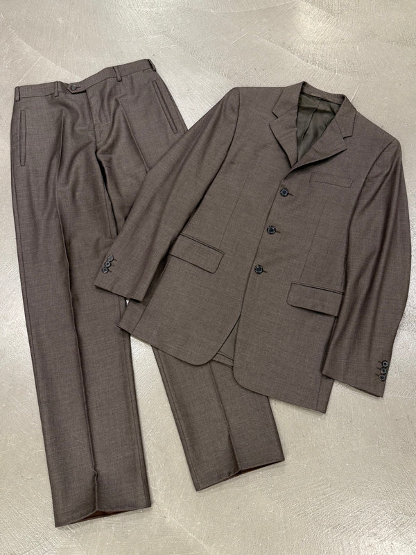 2000s Prada wool suit set