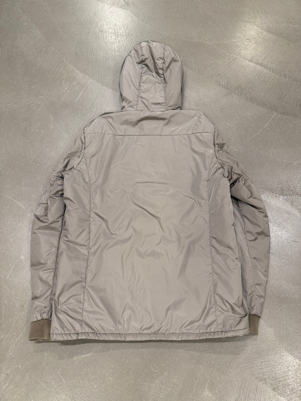 Prada hooded padded nylon jacket