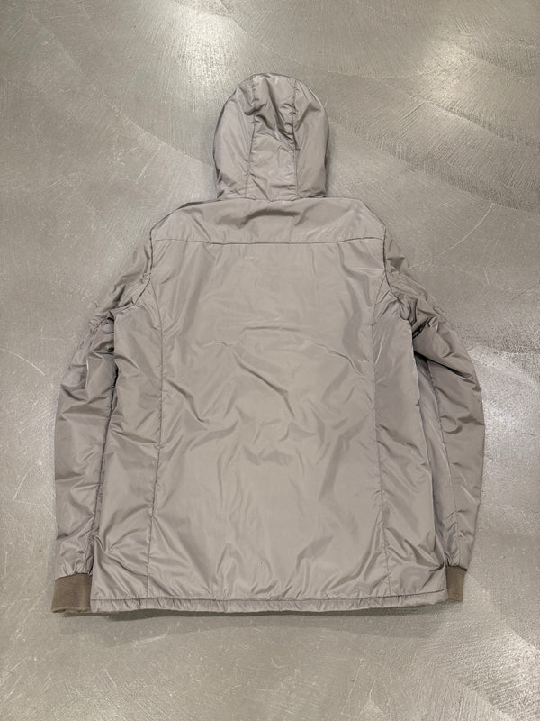 Prada hooded padded nylon jacket