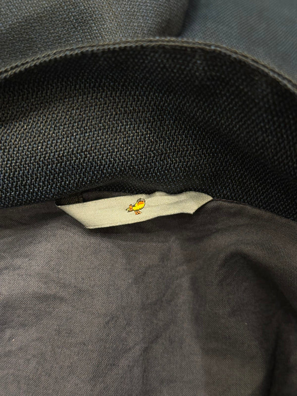 1990s Mandarina Duck egg cell zip-up jacket