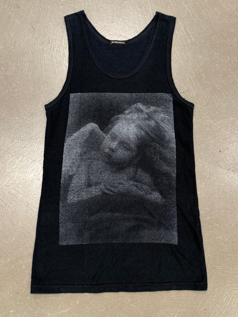 A/W2005 Ann Demeulemeester runway angelic print tank