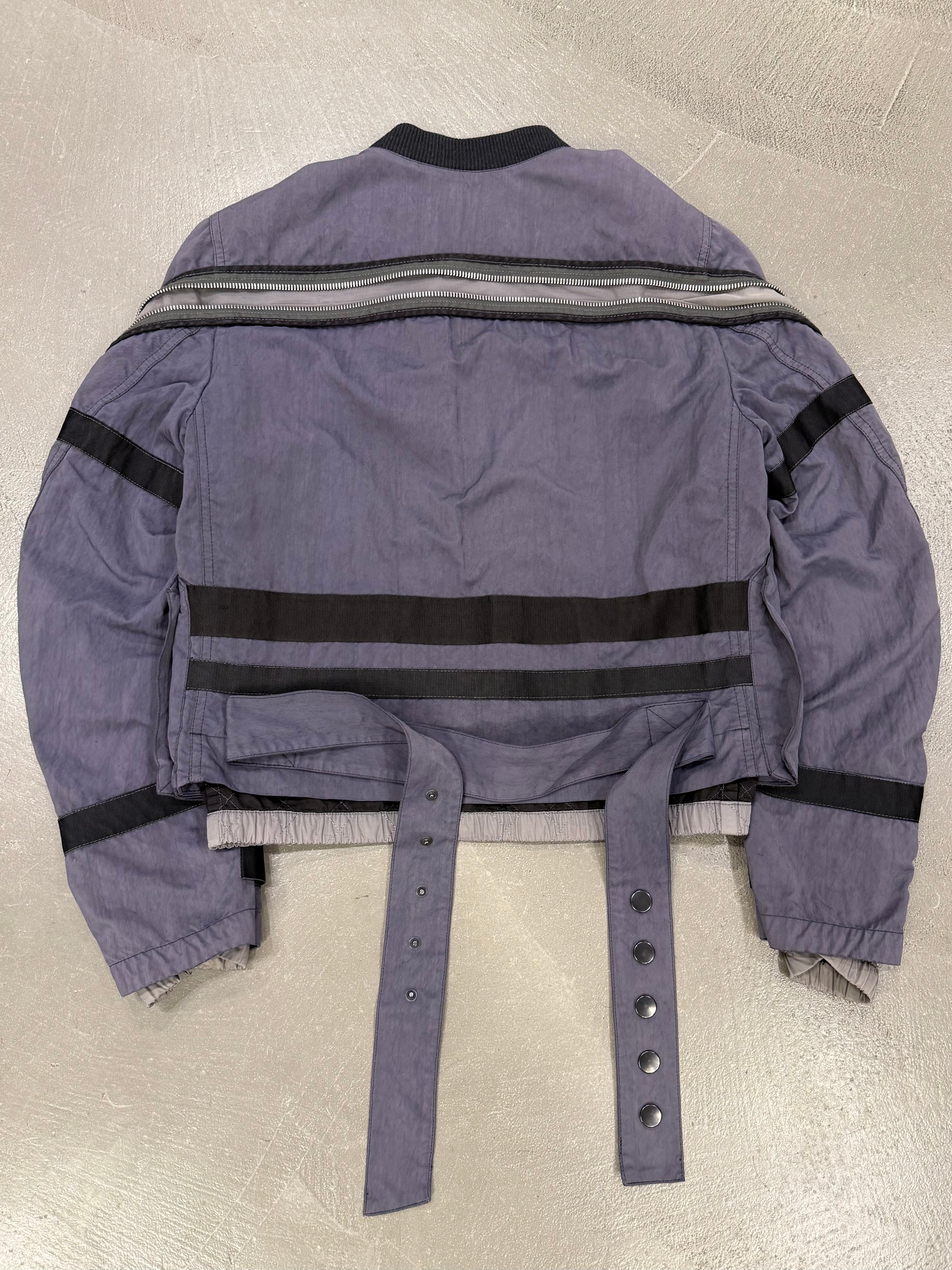 A/W2014 Dries Van Noten runway back-zip bomber jacket