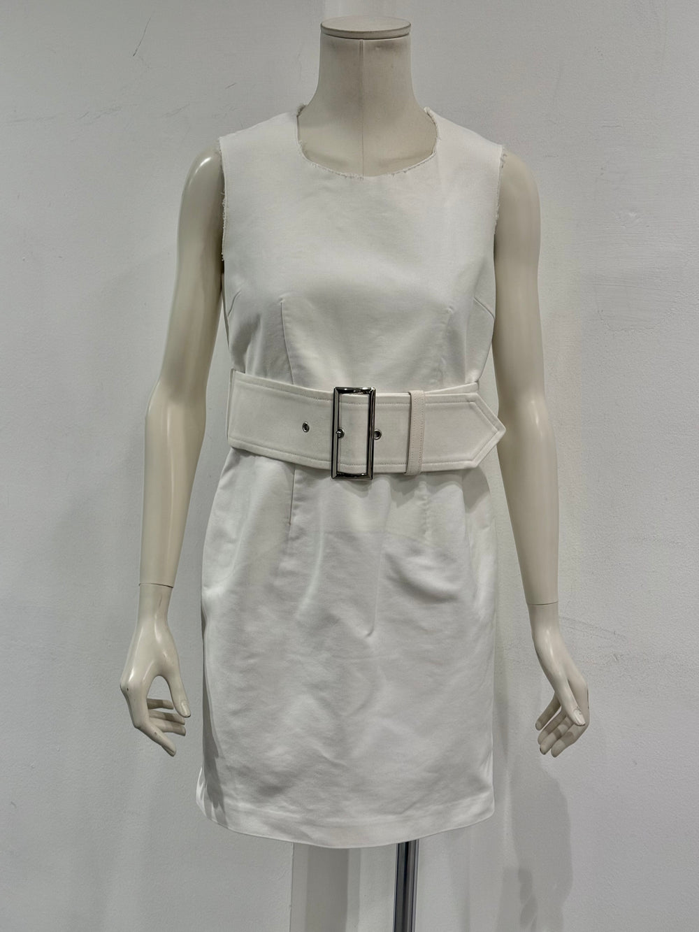 A/W2010 Comme des Garçons belted sheath dress